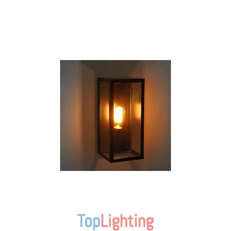 Retro Iron Bedsides Wall Sconce Village Pastoral Living Room Wall Lights Dining Room Wall Lamp