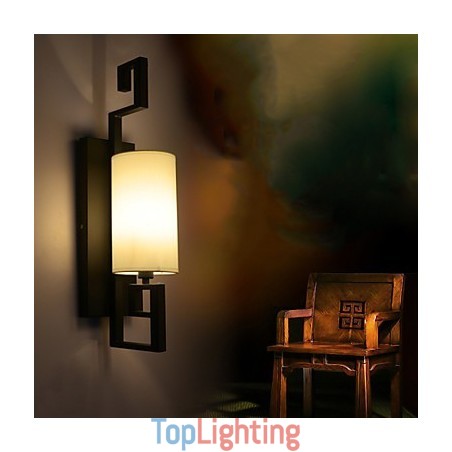 Modern American Style Antique Lamp Living Room Bedroom Hotel Rooms White Cloth Wall Lamp Modern American Style Antique Lamp Living Room Bedroom Hotel Rooms White Cloth Wall Lamp