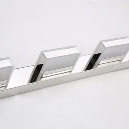Square Mirror Lamp Stainless Steel And Acrylic