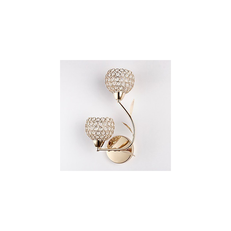 Wall Sconces Reading Wall Lights Crystal Mini Style Modern Contemporary Metal
