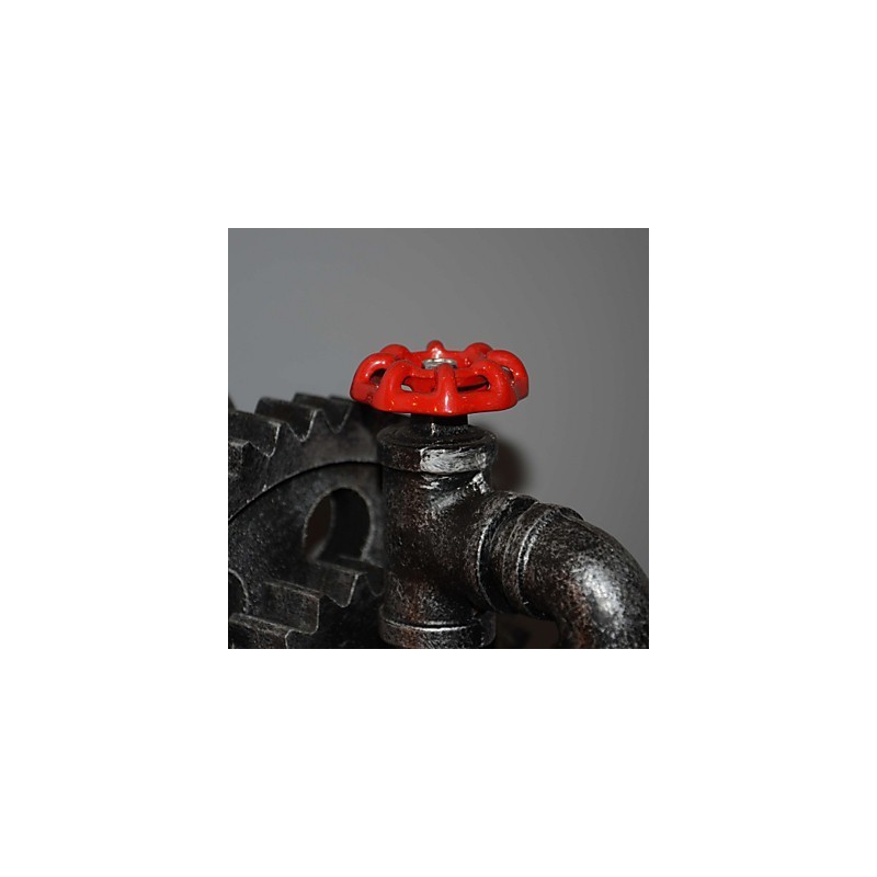 Creative Iron Bar Restaurant Bar Aisle Wall Lamp Wall Lamp Loft Industrial Gear Personality To Do The Old Water Pipes