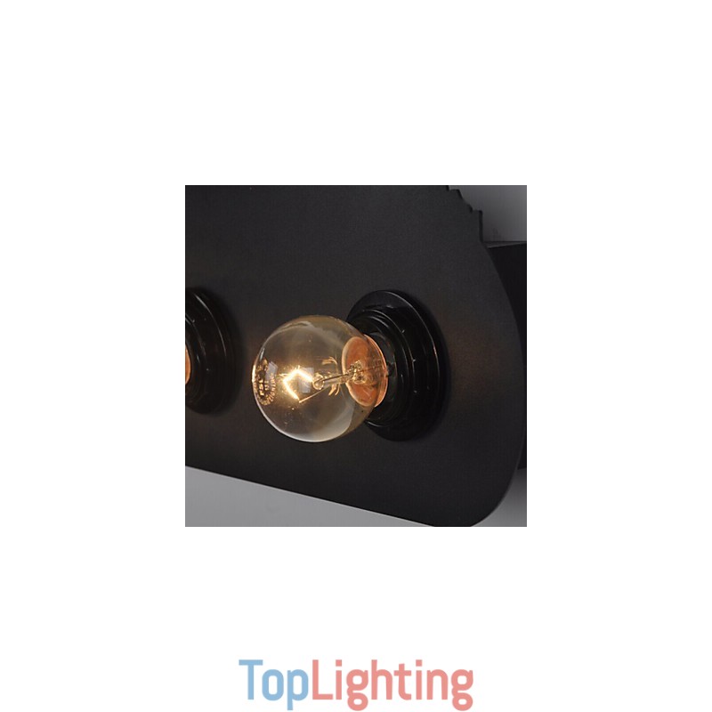 4 Lights American Village Pastoral LOFT Style Bedroom Aisle Iron Retro Wall Lamps