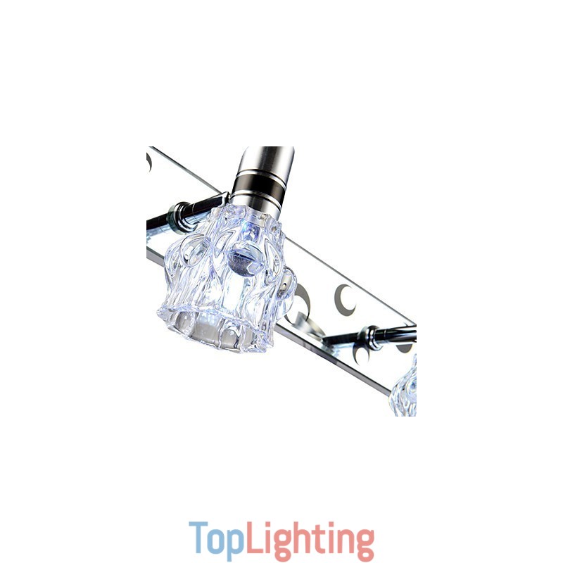 New Arrived Wash Wall Lighting Single Color White Lamp For Mirror Front Hardware Metal Plate Bathroom Wall Light