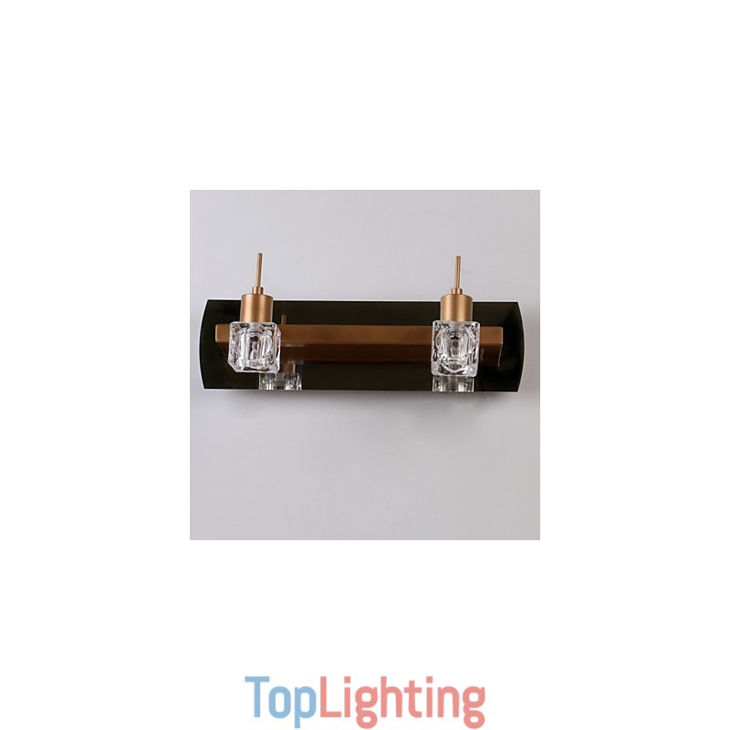 Crystal Bathroom Lighting Modern Contemporary G4 Metal