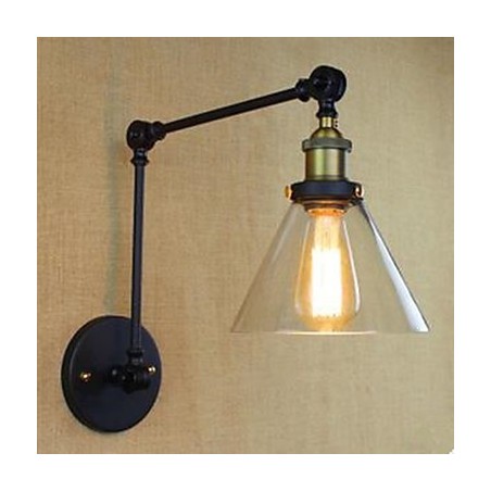 Dumb Black Restoring Ancient Ways Rural Restaurant Coffee Shop Decoration Glass Wall Lamp Dumb Black Restoring Ancient Ways Rural Restaurant Coffee Shop Decoration Glass Wall Lamp