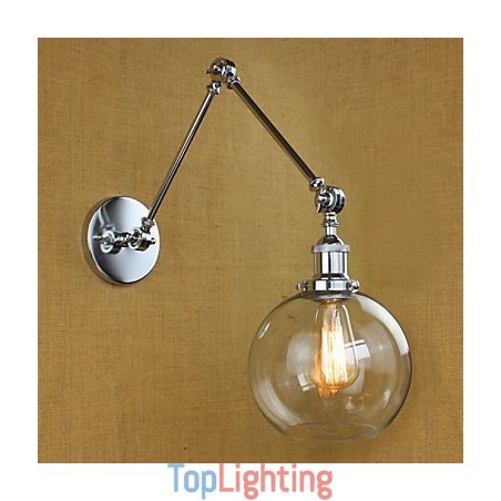 Chrome Glass Double Arm Adjustable Silver Bar KTV Bedside Aisle Restaurant Hotel Room wall Chrome Glass Double Arm Adjustable Silver Bar KTV Bedside Aisle Restaurant Hotel Room wall