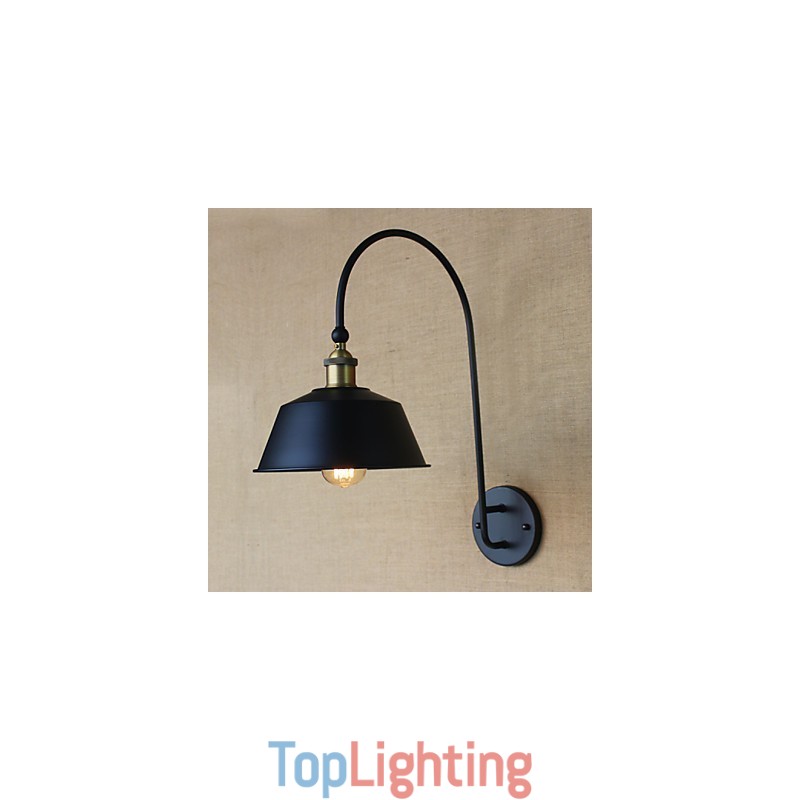 American Country LOFT Industrial Machinery Light Wind Retro Villa Nostalgic Dining Room Iron Decorative Wall Lamp
