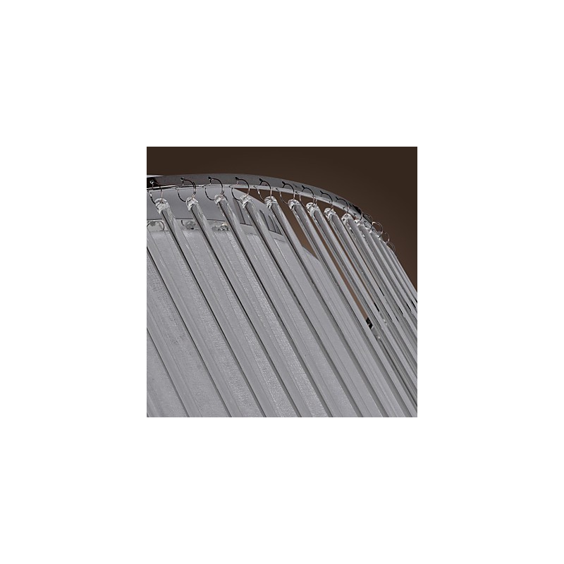 Modern Contemporary Crystal Electroplated Flush Mount