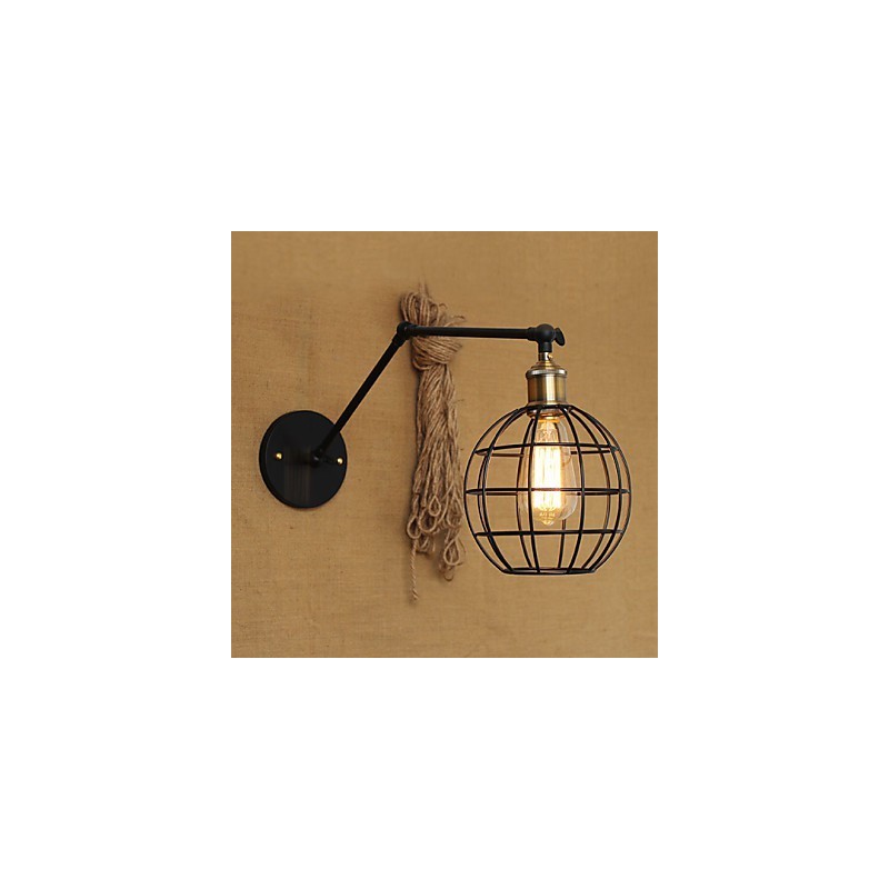 Wall Sconces Swing Lights Reading Wall Lights Mini Style Rustic Lodge Metal