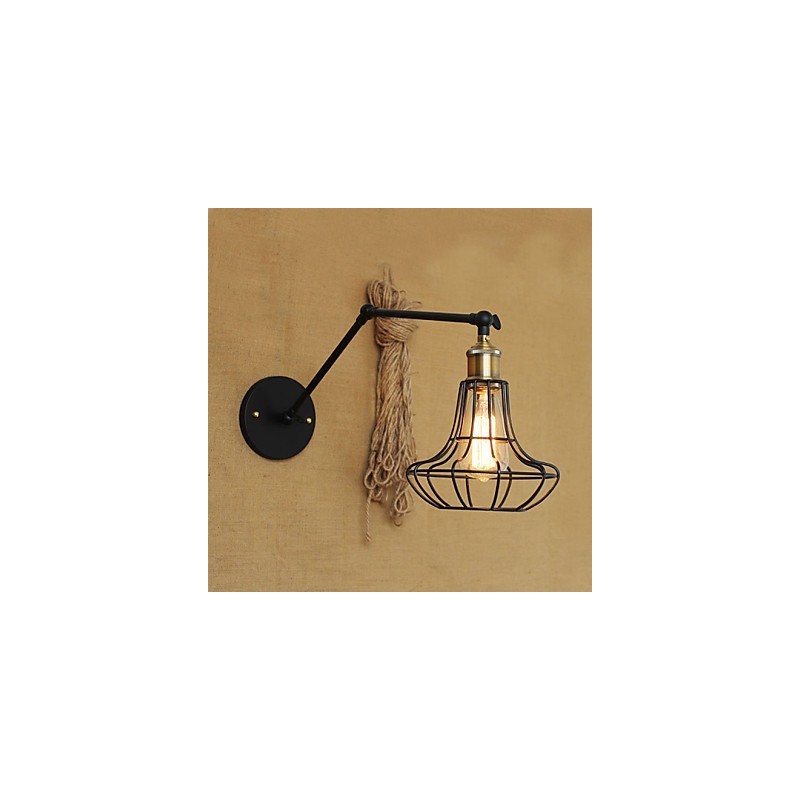 Wall Sconces Swing Lights Reading Wall Lights Mini Style Rustic Lodge Metal