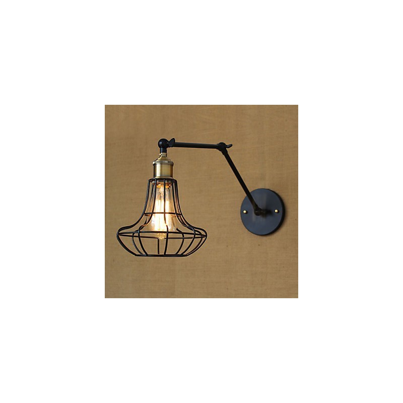 Wall Sconces Swing Lights Reading Wall Lights Mini Style Rustic Lodge Metal