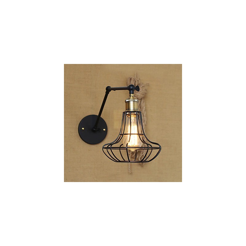 Wall Sconces Swing Lights Reading Wall Lights Mini Style Rustic Lodge Metal