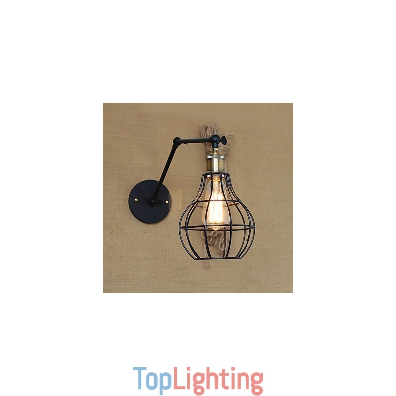 Wall Sconces Swing Lights Reading Wall Lights Mini Style Rustic Lodge Metal
