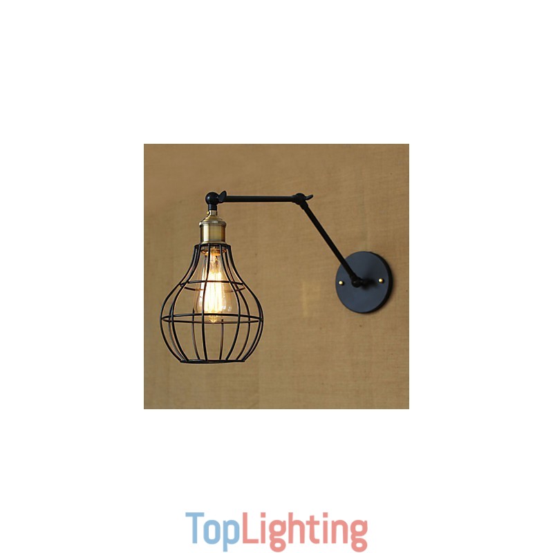 Wall Sconces Swing Lights Reading Wall Lights Mini Style Rustic Lodge Metal