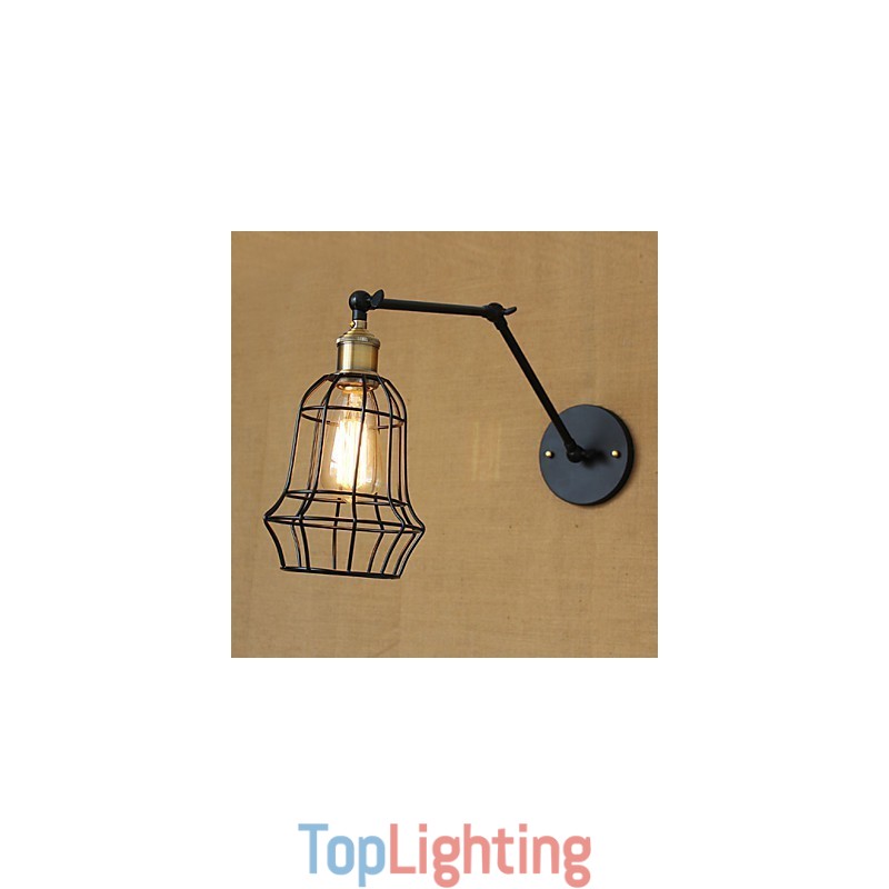 Wall Sconces Swing Lights Reading Wall Lights Mini Style Rustic Lodge Metal
