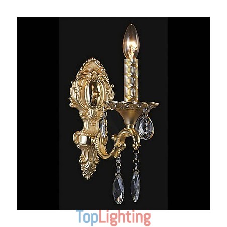 Luxuriant Crystal Wall Light in Candle Featured Bulb Luxuriant Crystal Wall Light in Candle Featured Bulb