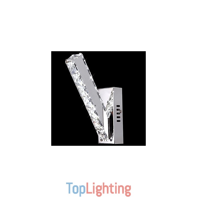 Crystal Wall Sconces Modern Contemporary Metal