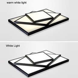 Square Flush Mount Modern Contemporary Ceiling light