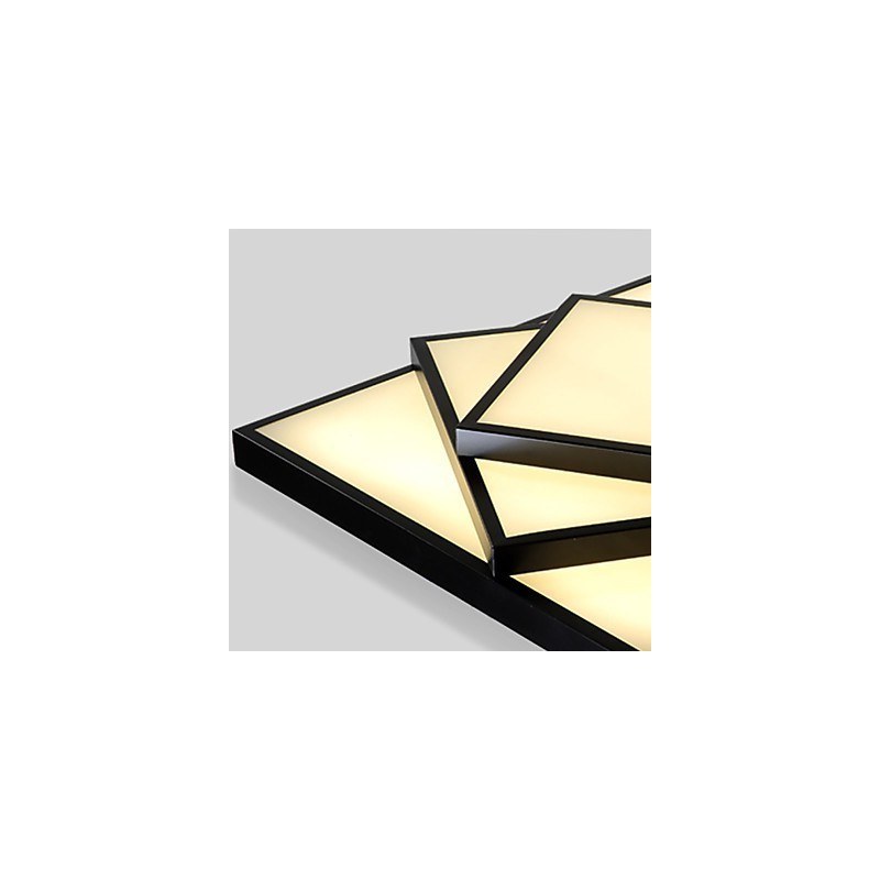 Square Flush Mount Modern Contemporary Ceiling light