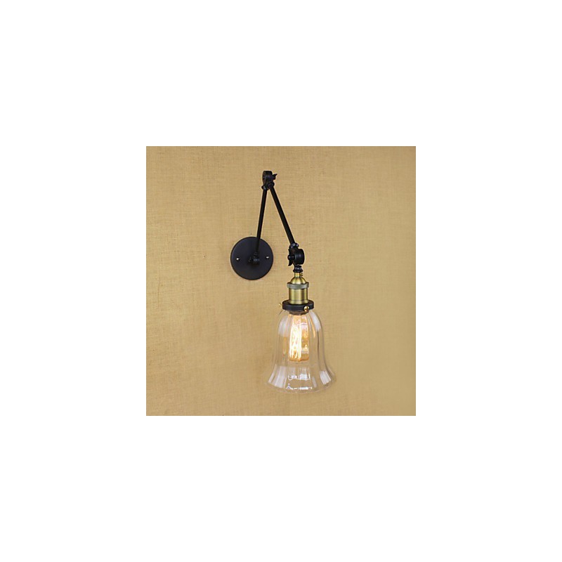 The Long Arm Of The Glass Wall Iron Industrial Creative Telescopic Bedroom Retro Nostalgic Restaurant Foldable Aisle