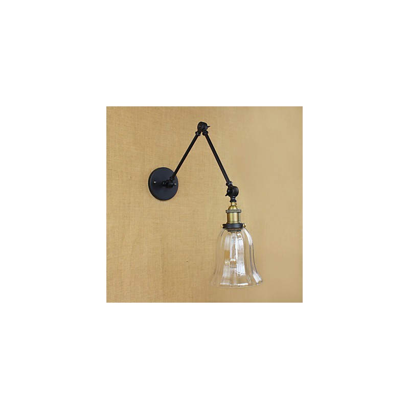 The Long Arm Of The Glass Wall Iron Industrial Creative Telescopic Bedroom Retro Nostalgic Restaurant Foldable Aisle