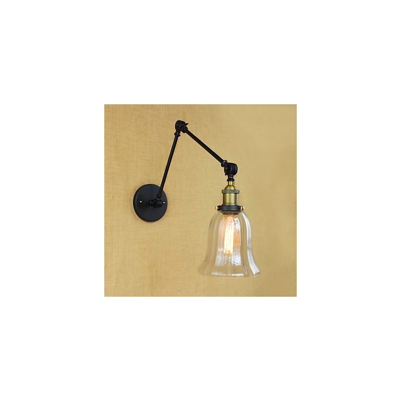 The Long Arm Of The Glass Wall Iron Industrial Creative Telescopic Bedroom Retro Nostalgic Restaurant Foldable Aisle