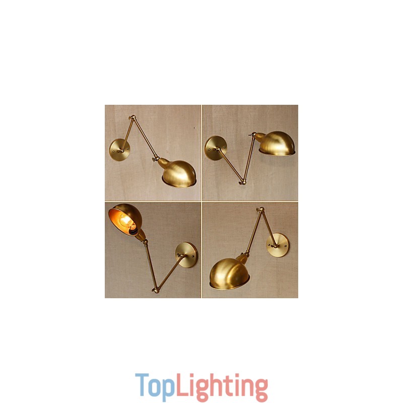The Long Arm Of American Industrial Style Double High End Decorative Wall Sconce
