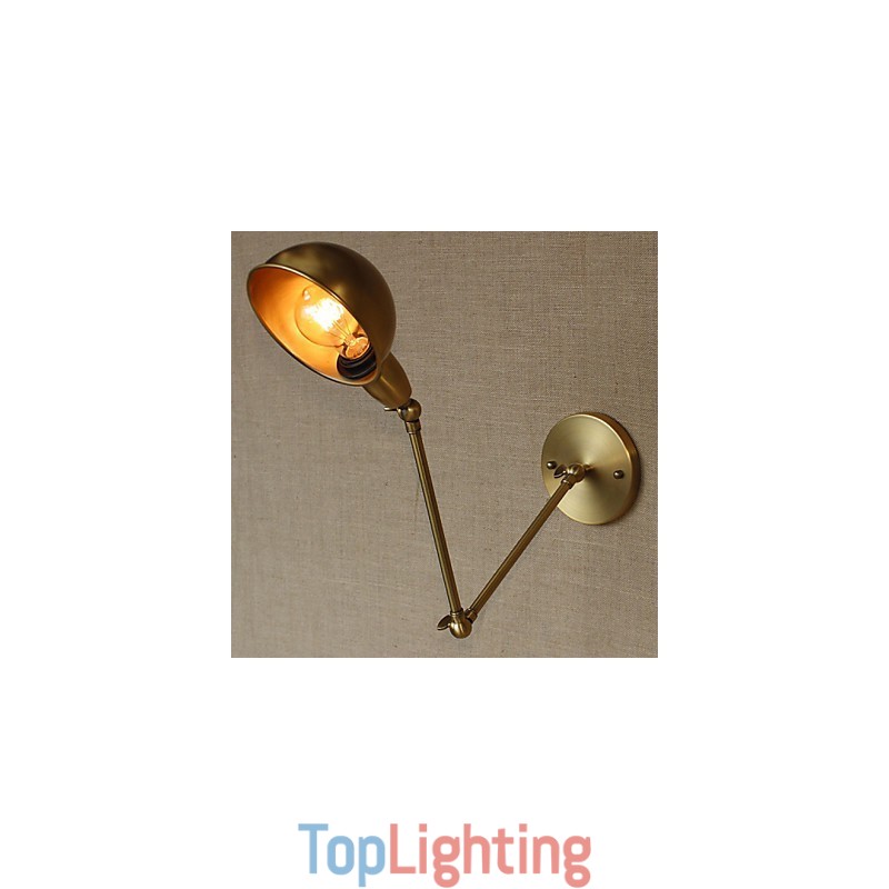 The Long Arm Of American Industrial Style Double High End Decorative Wall Sconce