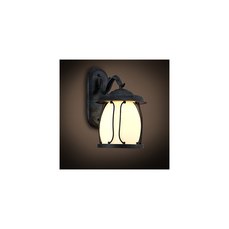 Outside Europe Type Restoring Ancient Ways Is Waterproof Creative American Wall Lamp Lights