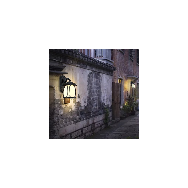 Outside Europe Type Restoring Ancient Ways Is Waterproof Creative American Wall Lamp Lights