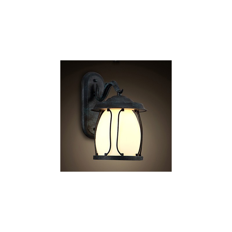 Outside Europe Type Restoring Ancient Ways Is Waterproof Creative American Wall Lamp Lights