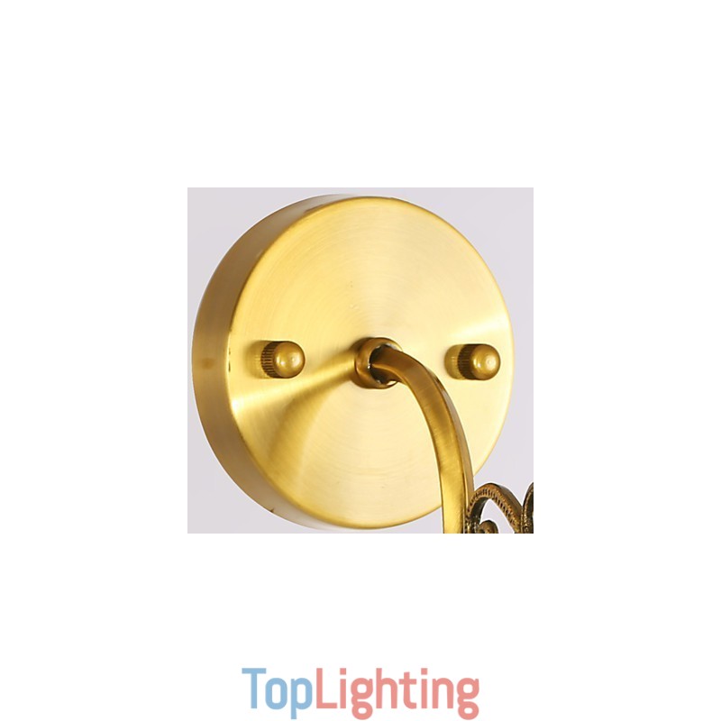 Classic Bedroom Wall Lamps Simple Metal Living Room Wall Sconce Bar Cafe Hallway Balcony Wall Lamp