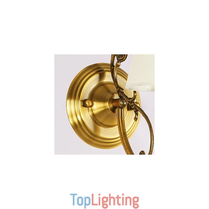 Classic Bedroom Wall Lamps Simple Metal Living Room Wall Sconce Bar Cafe Hallway Balcony Wall Lamp