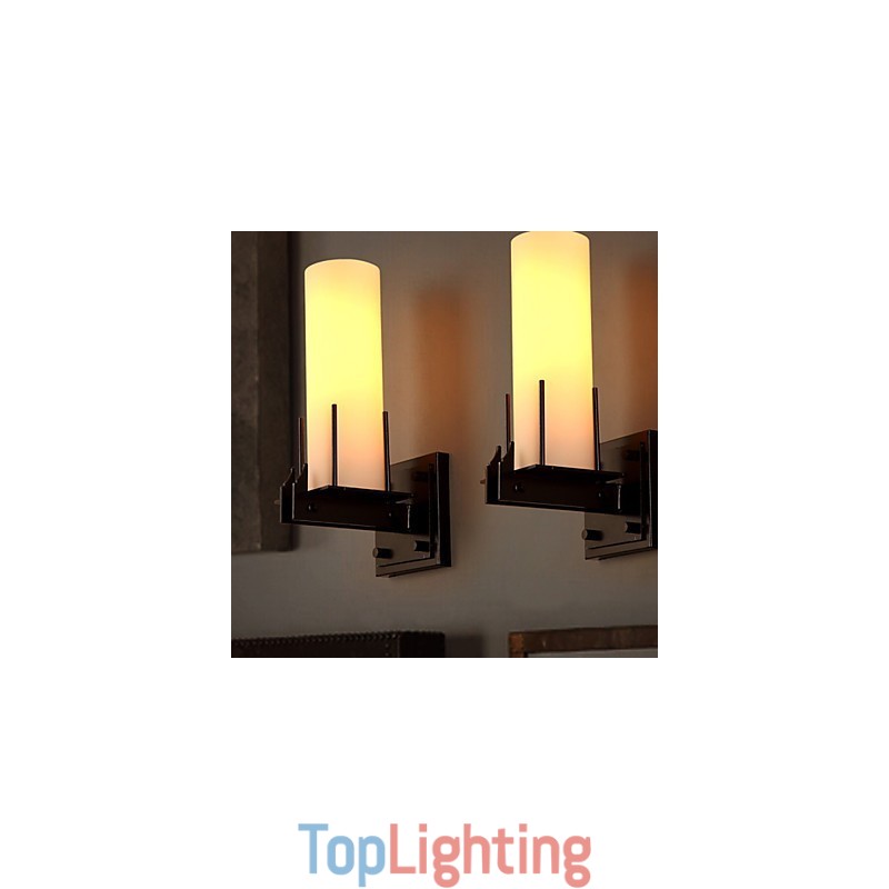 Loft Contracted And Contemporary Retro Personality Candlestick Wall Lamp Lights