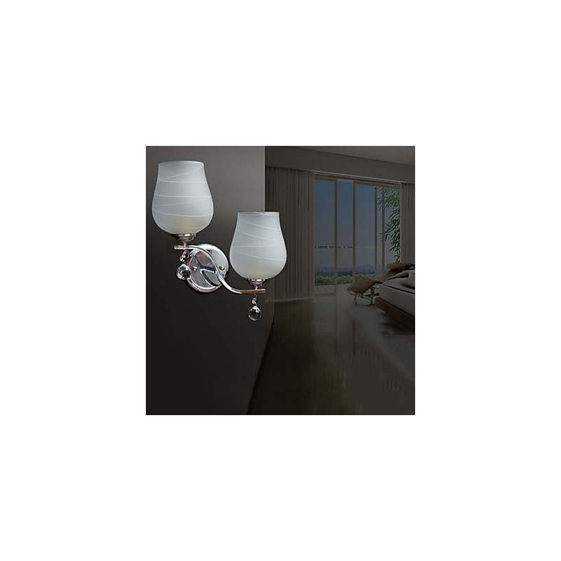 Crystal Wall Sconces Modern Contemporary Metal