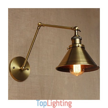 American Rural Countryside Retro Bronze Warehouse Restaurant Cafe Decorative Wall Sconce American Rural Countryside Retro Bronze Warehouse Restaurant Cafe Decorative Wall Sconce