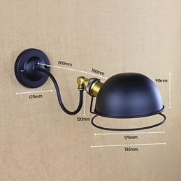 Wall Sconces Swing Lights Reading Wall Lights Mini Style Rustic Lodge Metal