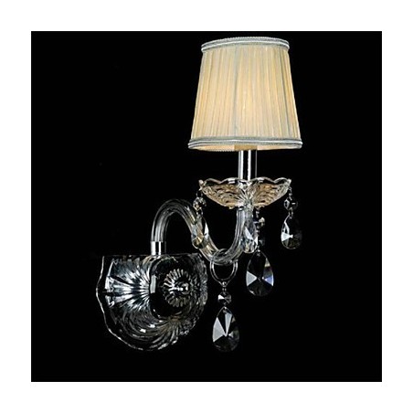 Crystal Mini Style Wall Sconces Candle Wall Lights Modern Contemporary Glass Crystal Mini Style Wall Sconces Candle Wall Lights Modern Contemporary Glass