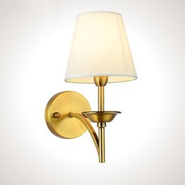 Classic Bedroom Wall Lamps Simple Metal Living Room Wall Sconce Bar Cafe Hallway Balcony Wall Lamp