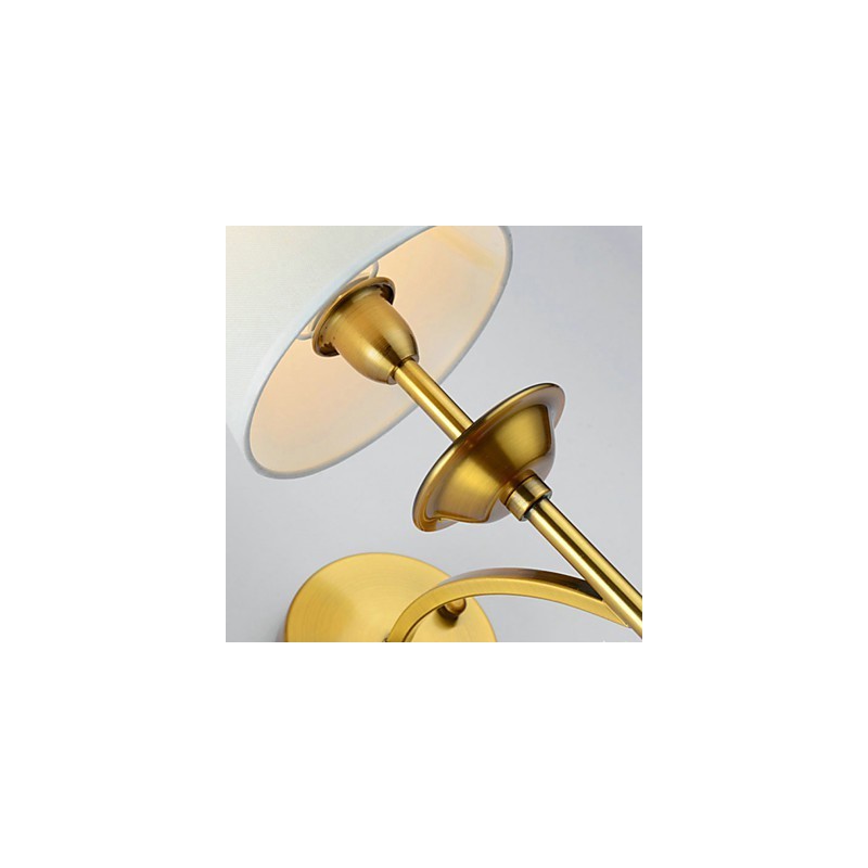 Classic Bedroom Wall Lamps Simple Metal Living Room Wall Sconce Bar Cafe Hallway Balcony Wall Lamp