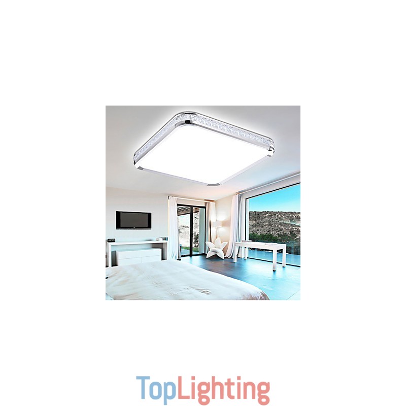 Flush Mounte Light Luxury Modern Acrylic with Light Ajustable Golden Or Silver Can choose