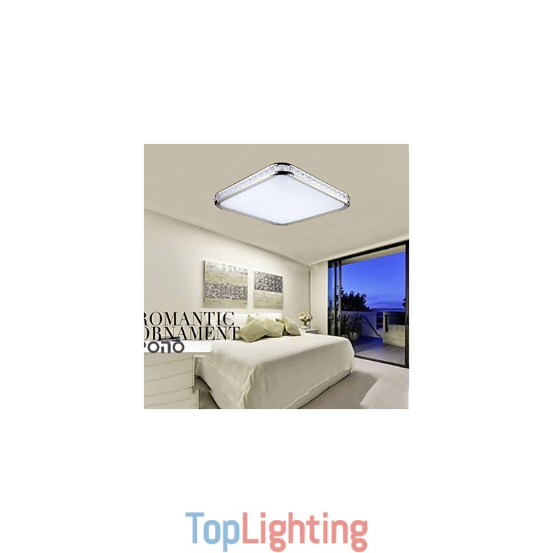 Flush Mounte Light Luxury Modern Acrylic with Light Ajustable Golden Or Silver Can choose