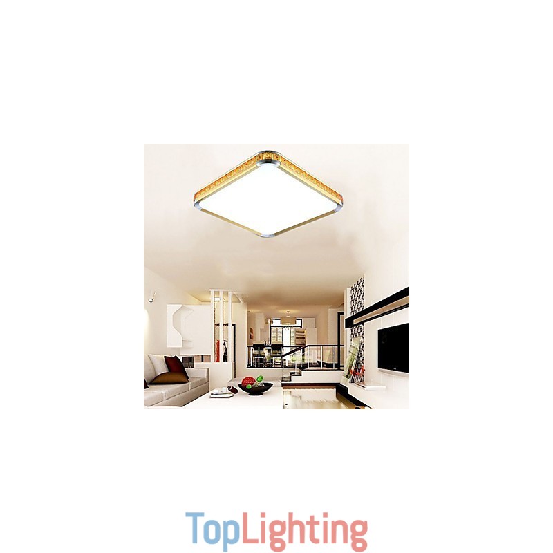 Flush Mounte Light Luxury Modern Acrylic with Light Ajustable Golden Or Silver Can choose