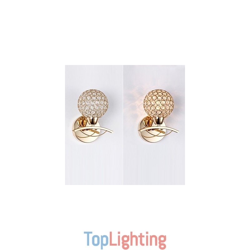 Wall Sconces Reading Wall Lights Crystal Mini Style Modern Contemporary Metal
