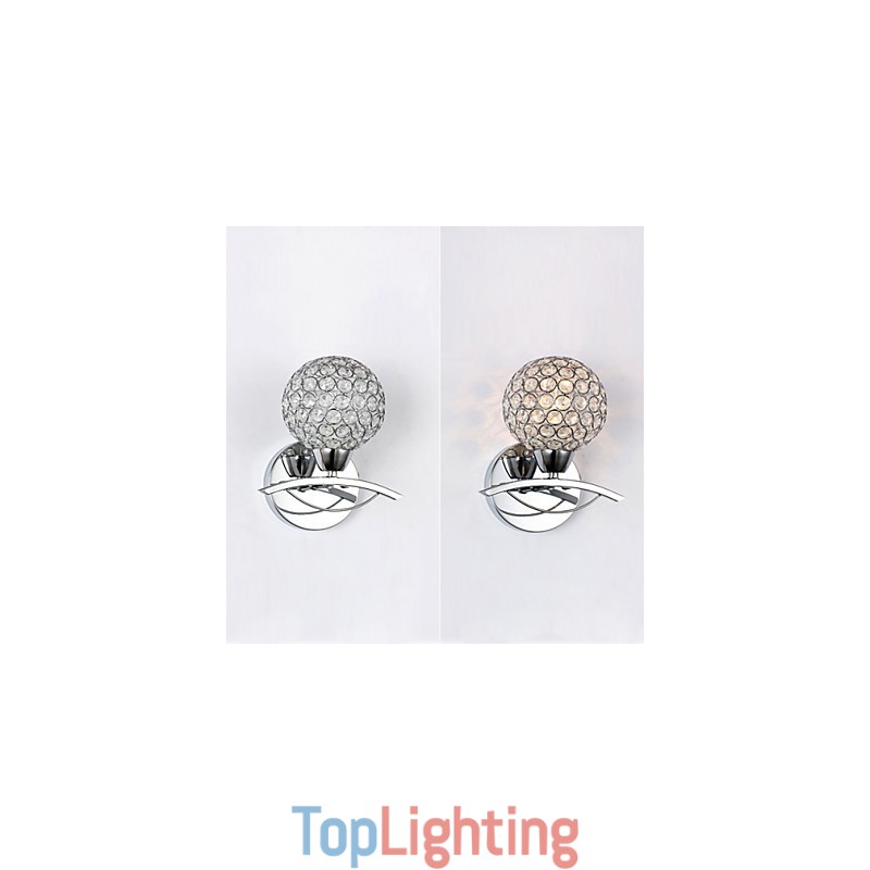 Wall Sconces Reading Wall Lights Crystal Mini Style Modern Contemporary Metal