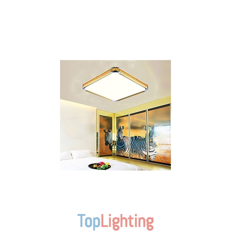 Flush Mounte Light Luxury Modern Acrylic with Light Ajustable Golden Or Silver Can choose