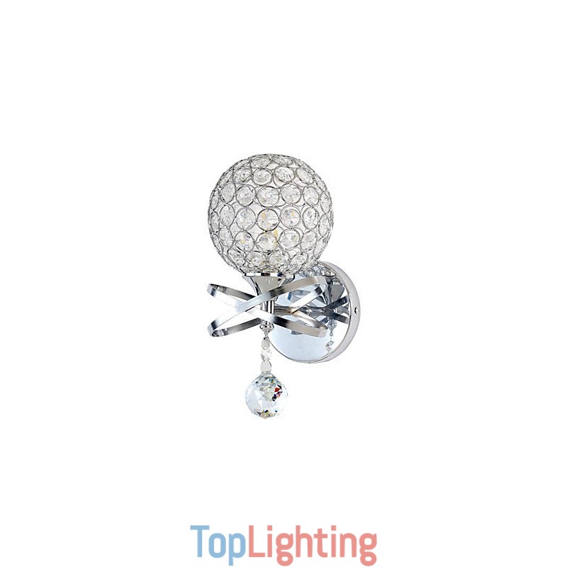 Crystal Wall Sconces Modern Contemporary G9 Metal