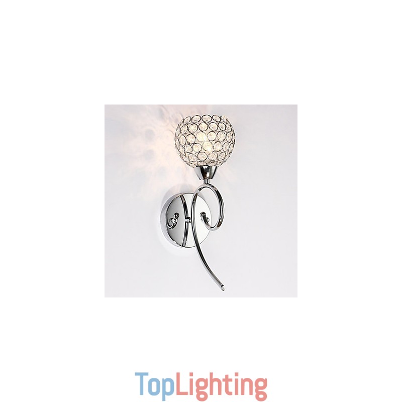 Wall Sconces Reading Wall Lights Crystal Mini Style Modern Contemporary Metal