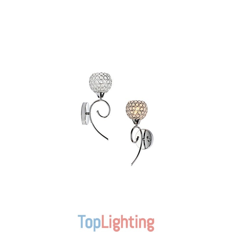 Wall Sconces Reading Wall Lights Crystal Mini Style Modern Contemporary Metal