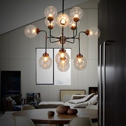 Magic Beans Droplight Creative Of Individual Character Lamp Wrought Iron Industry Wind